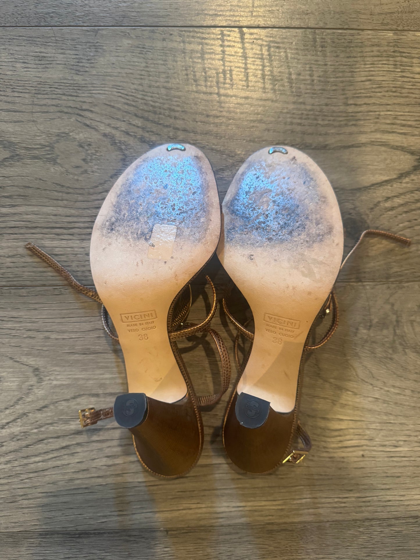 Giuseppe Zanotti T-strap crystal embellished heels