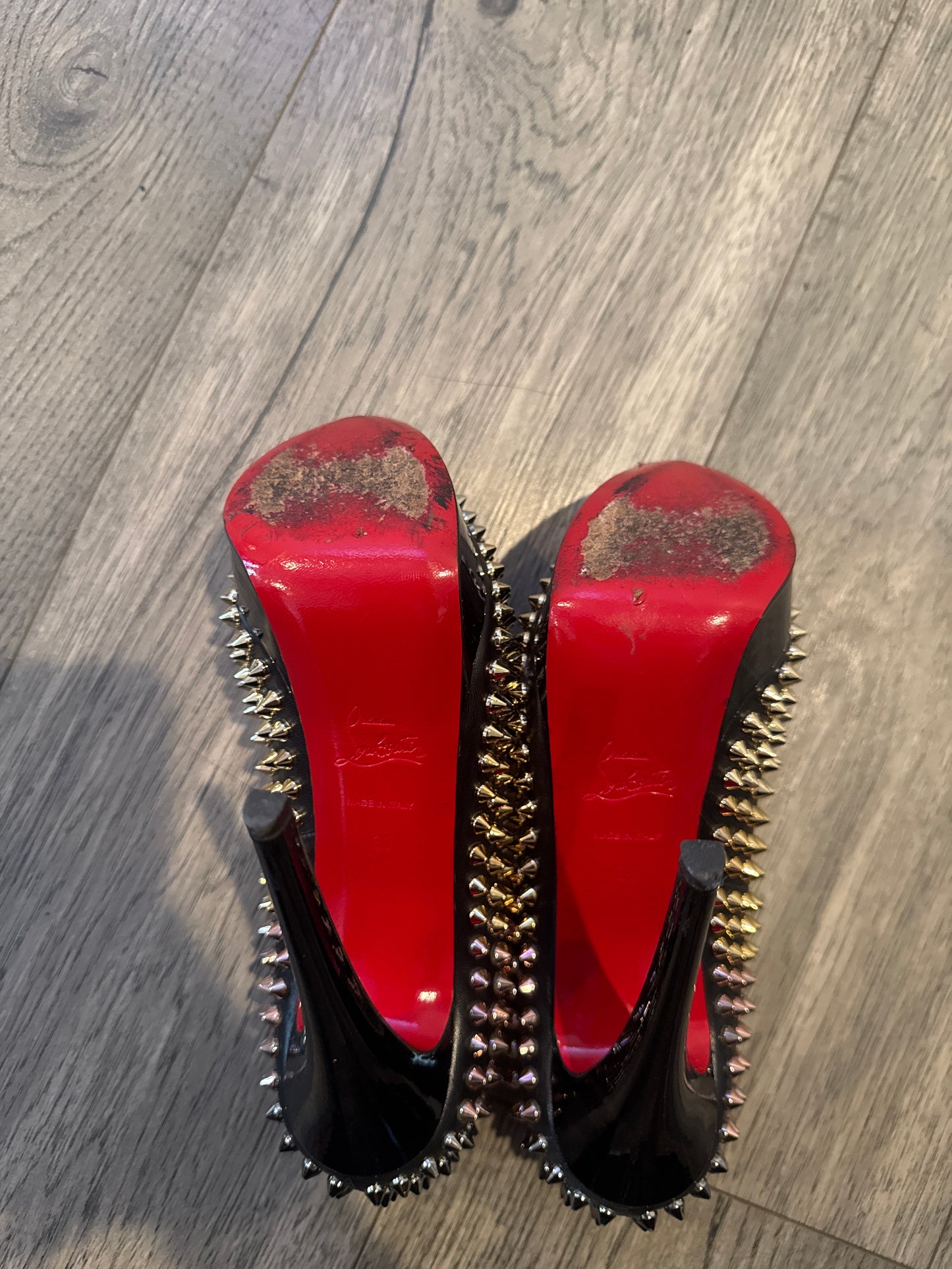 Christian Louboutin spiked pumps