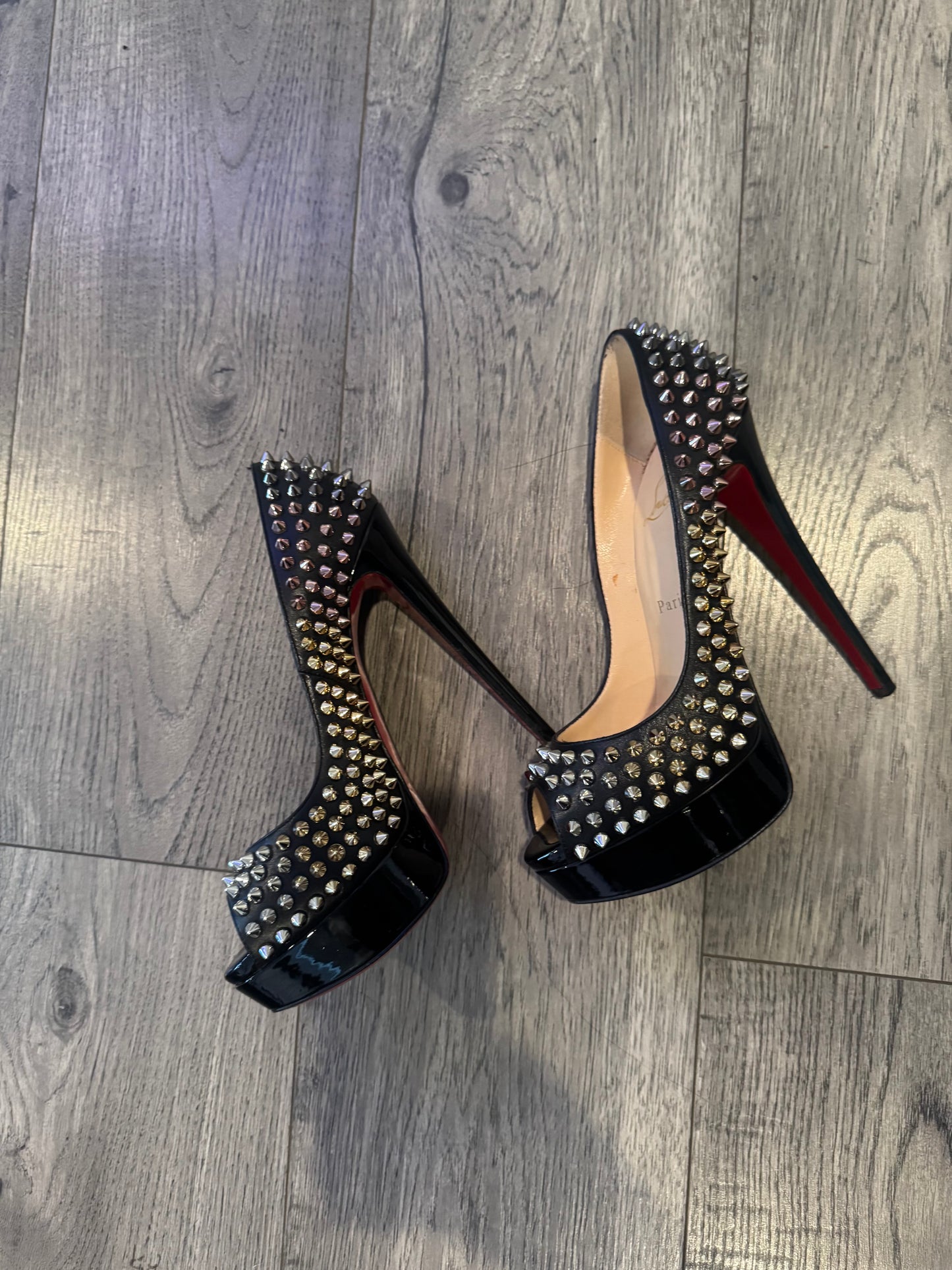 Christian Louboutin spiked pumps