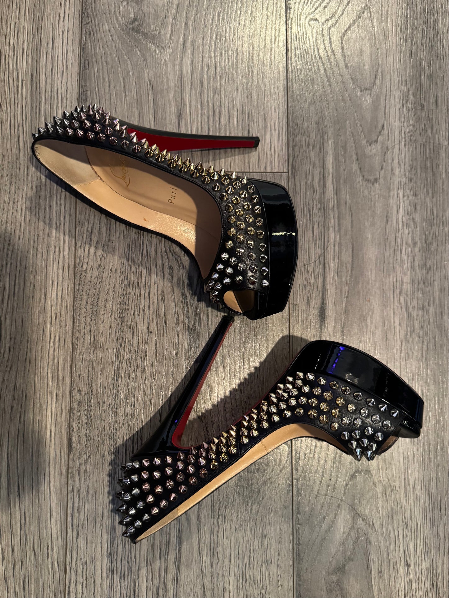 Christian Louboutin spiked pumps