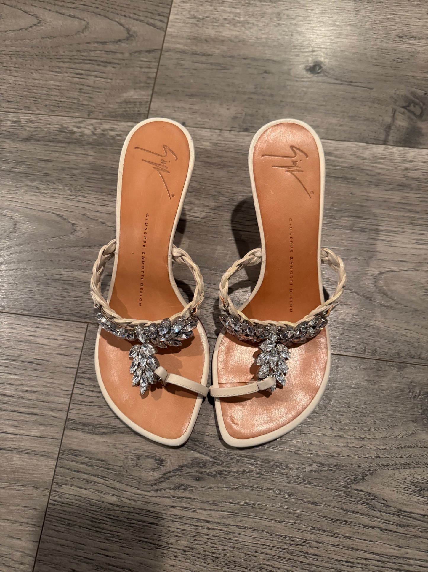 Giuseppe Zanotti crystal sandals
