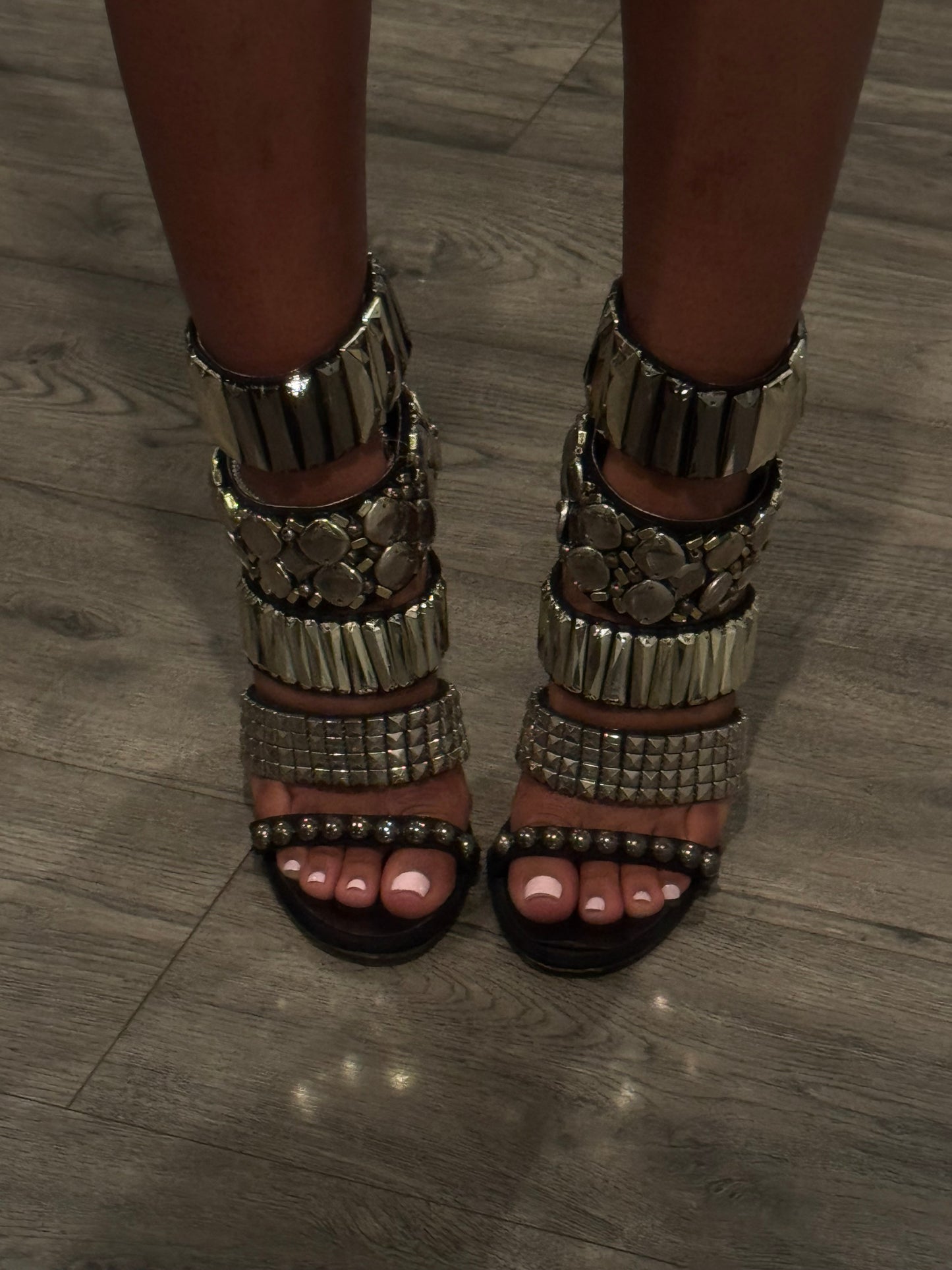 Giuseppe Zanotti jeweled heels