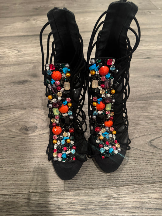 Giuseppe Zanotti Zoey crystal embellished heels