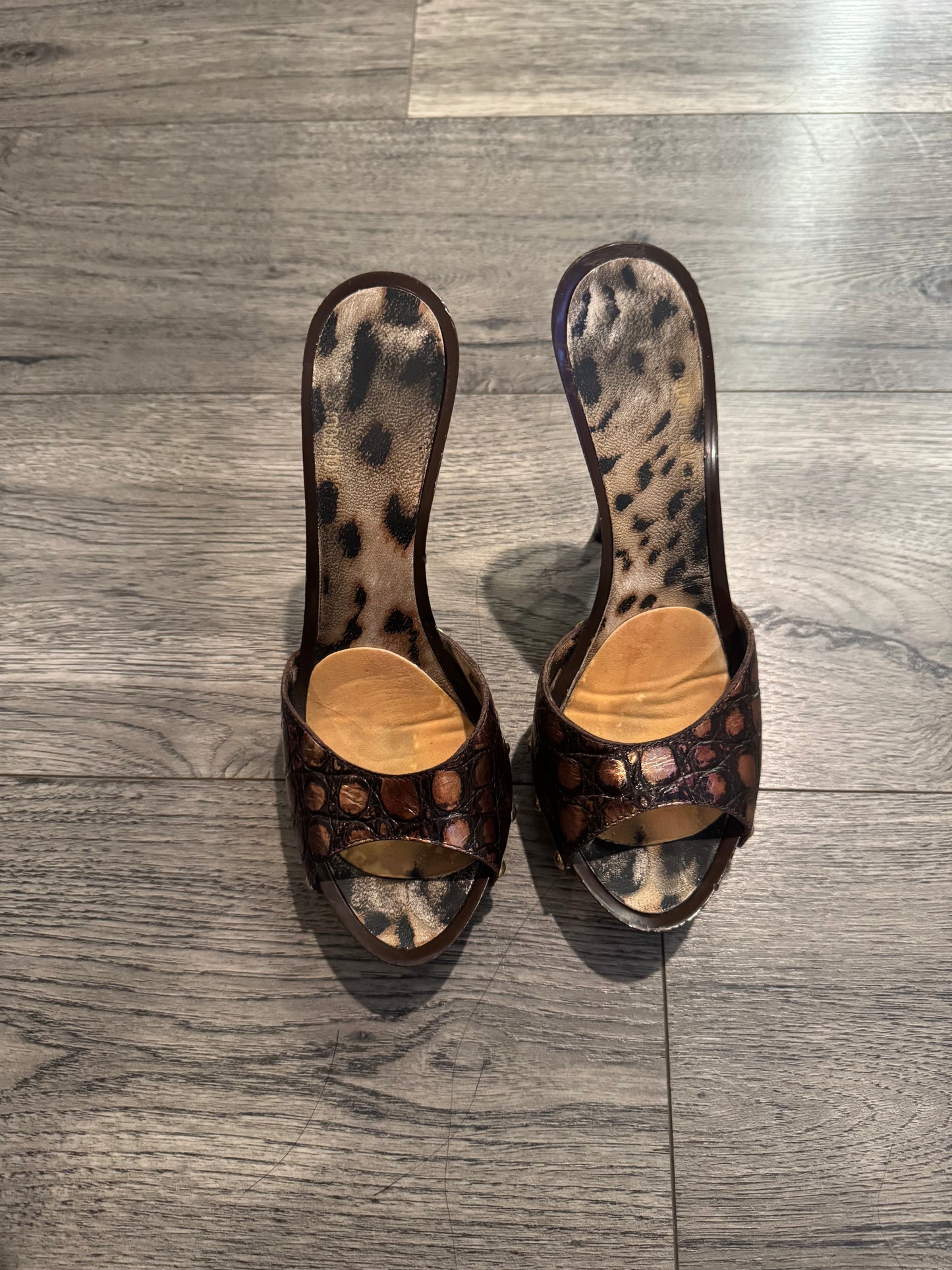 Vintage Roberto cavalli platform heel