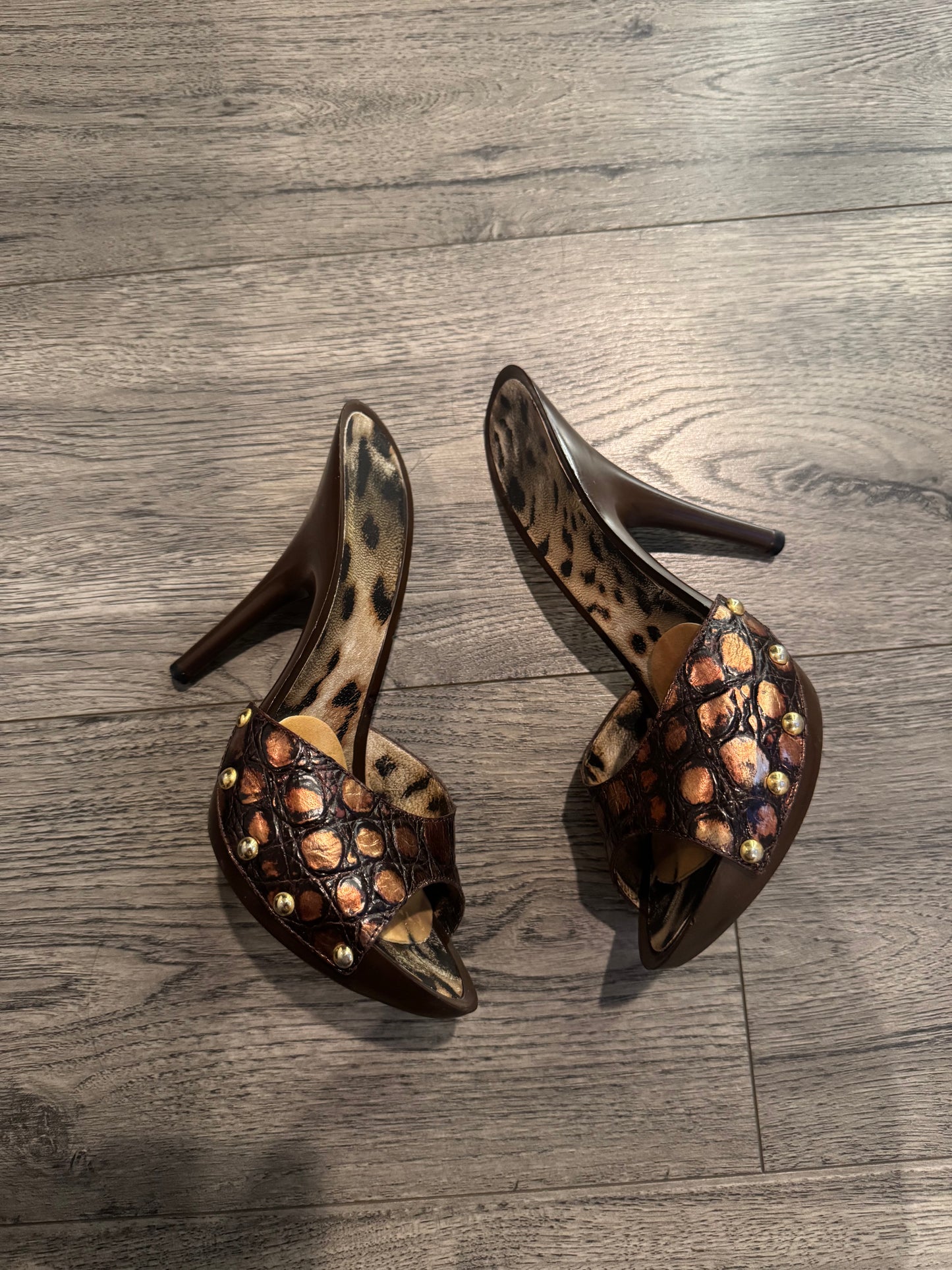 Vintage Roberto cavalli platform heel
