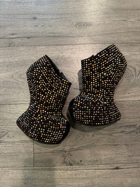Giuseppe Zanotti crystal wedges